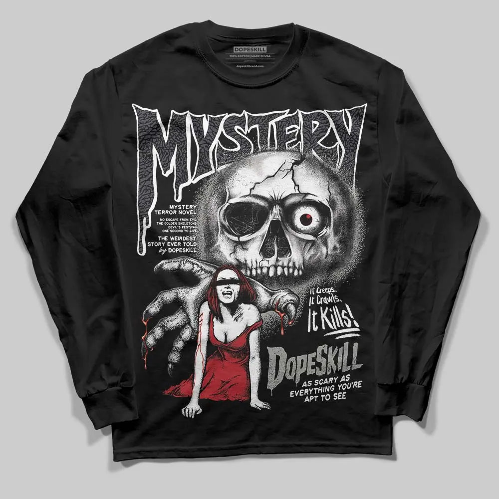 Black Cat 3s DopeSkill Long Sleeve T-Shirt Mystery Ghostly Grasp Graphic sold by DopeSkill product image thumbnail 2