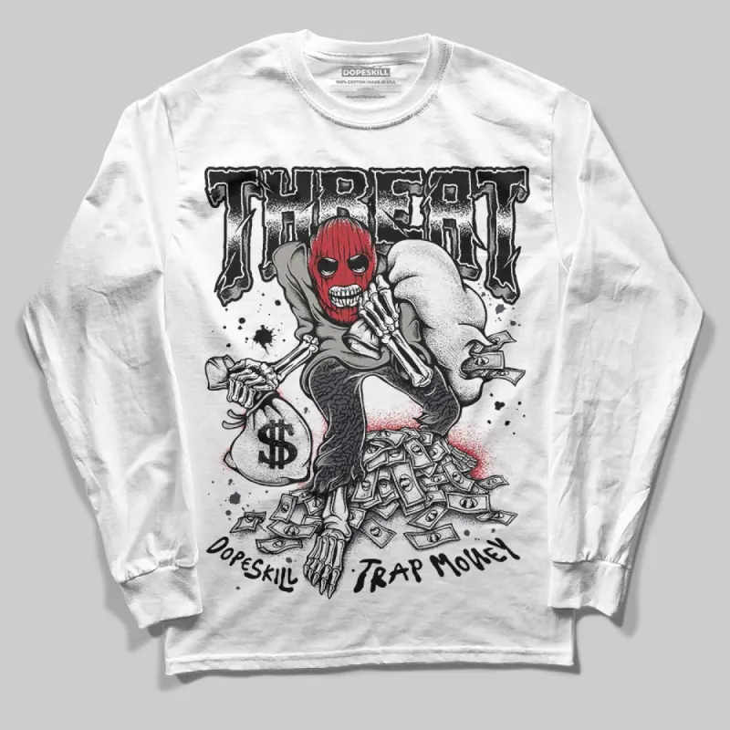 Black Cat 3s DopeSkill Long Sleeve T-Shirt Threat Graphic sold by DopeSkill