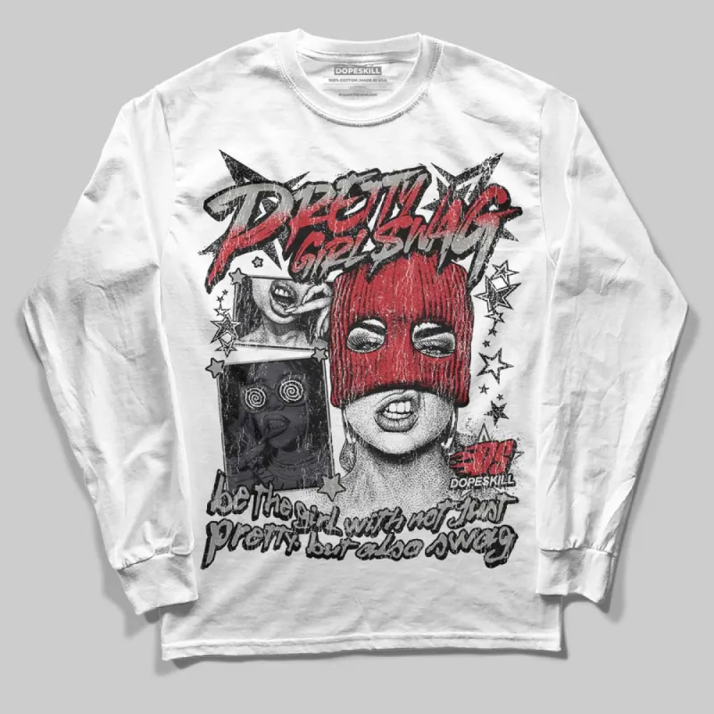 Black Cat 3s DopeSkill Long Sleeve T-Shirt Pretty Girl Swag Graphic sold by DopeSkill