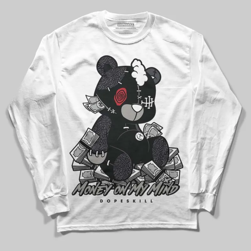 Black Cat 3s DopeSkill Long Sleeve T-Shirt MOMM Bear Graphic sold by DopeSkill