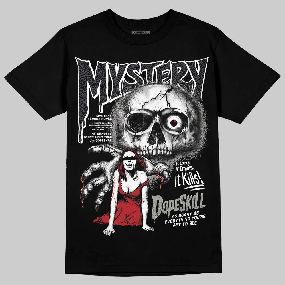 Black Cat 3s DopeSkill T-Shirt Mystery Ghostly Grasp Graphic sold by DopeSkill product image thumbnail 2