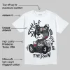 Black Cat 3s DopeSkill T-Shirt Smile Through The Pain Graphic sold by DopeSkill