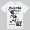 Black Cat 3s DopeSkill T-Shirt Play together, Stay together Graphic sold by DopeSkill