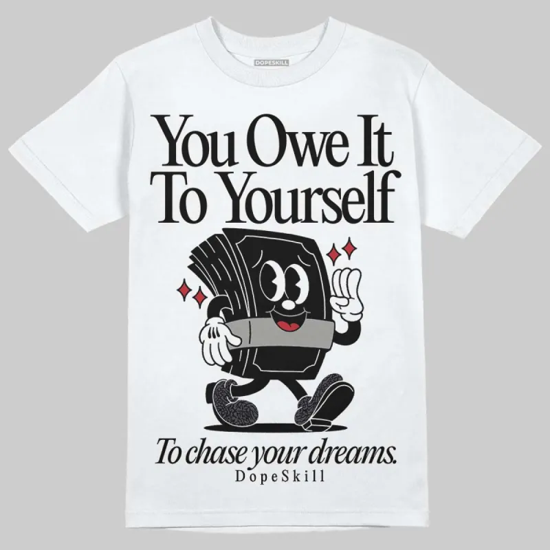Black Cat 3s DopeSkill T-Shirt Owe It To Yourself Graphic sold by DopeSkill