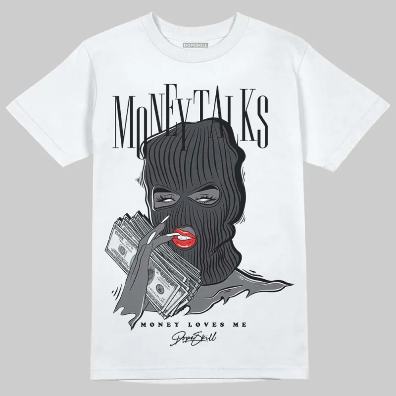 Black Cat 3s DopeSkill T-Shirt Money Talks Graphic sold by DopeSkill