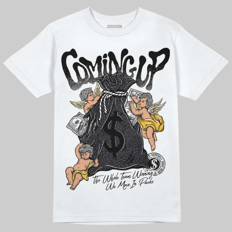 Black Cat 3s DopeSkill T-Shirt Money Bag Coming Up Graphic sold by DopeSkill