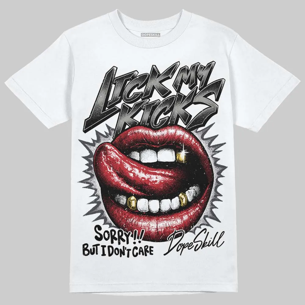 Black Cat 3s DopeSkill T-Shirt Lick My Kicks Graphic sold by DopeSkill