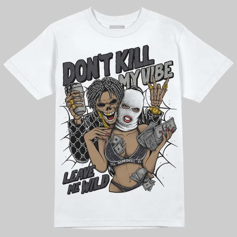 Black Cat 3s DopeSkill T-Shirt Don't Kill My Vibe Graphic sold by DopeSkill