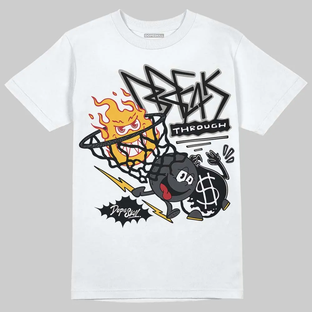 Black Cat 3s DopeSkill T-Shirt Break Through Graphic sold by DopeSkill