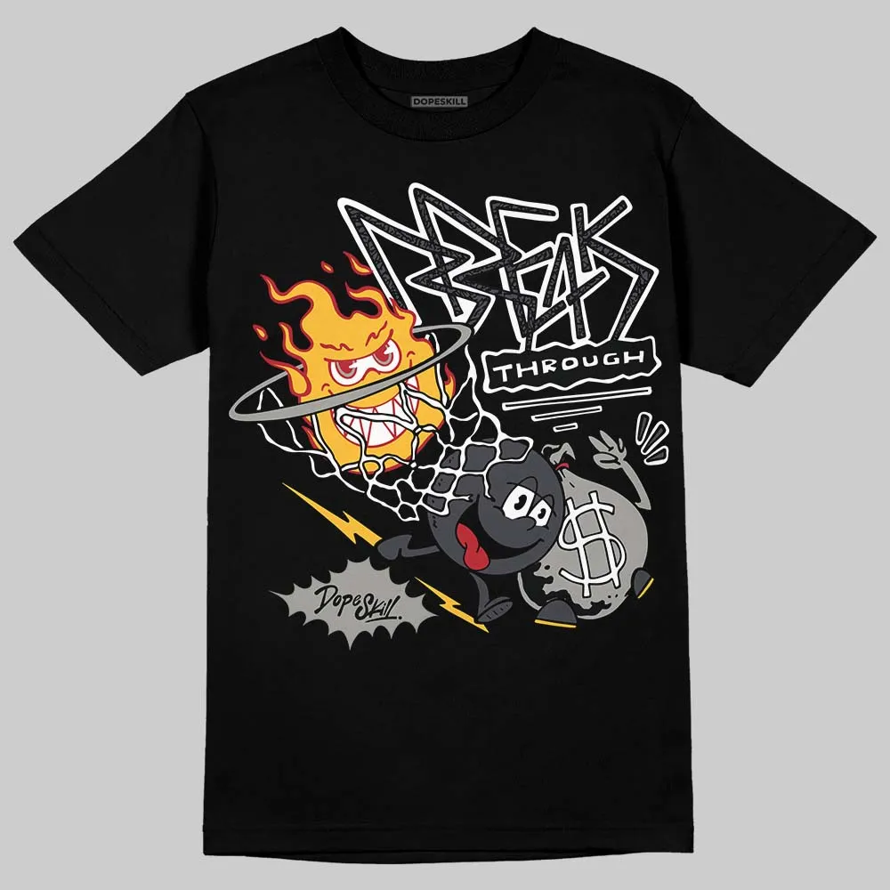 Black Cat 3s DopeSkill T-Shirt Break Through Graphic sold by DopeSkill product image thumbnail 2