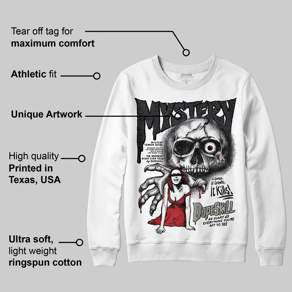 Black Cat 3s DopeSkill Sweatshirt Mystery Ghostly Grasp Graphic sold by DopeSkill product image thumbnail 3