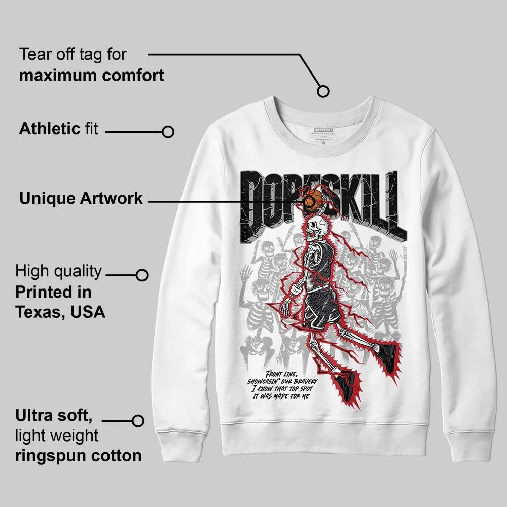 Black Cat 3s DopeSkill Sweatshirt Thunder Dunk Graphic sold by DopeSkill product image thumbnail 3
