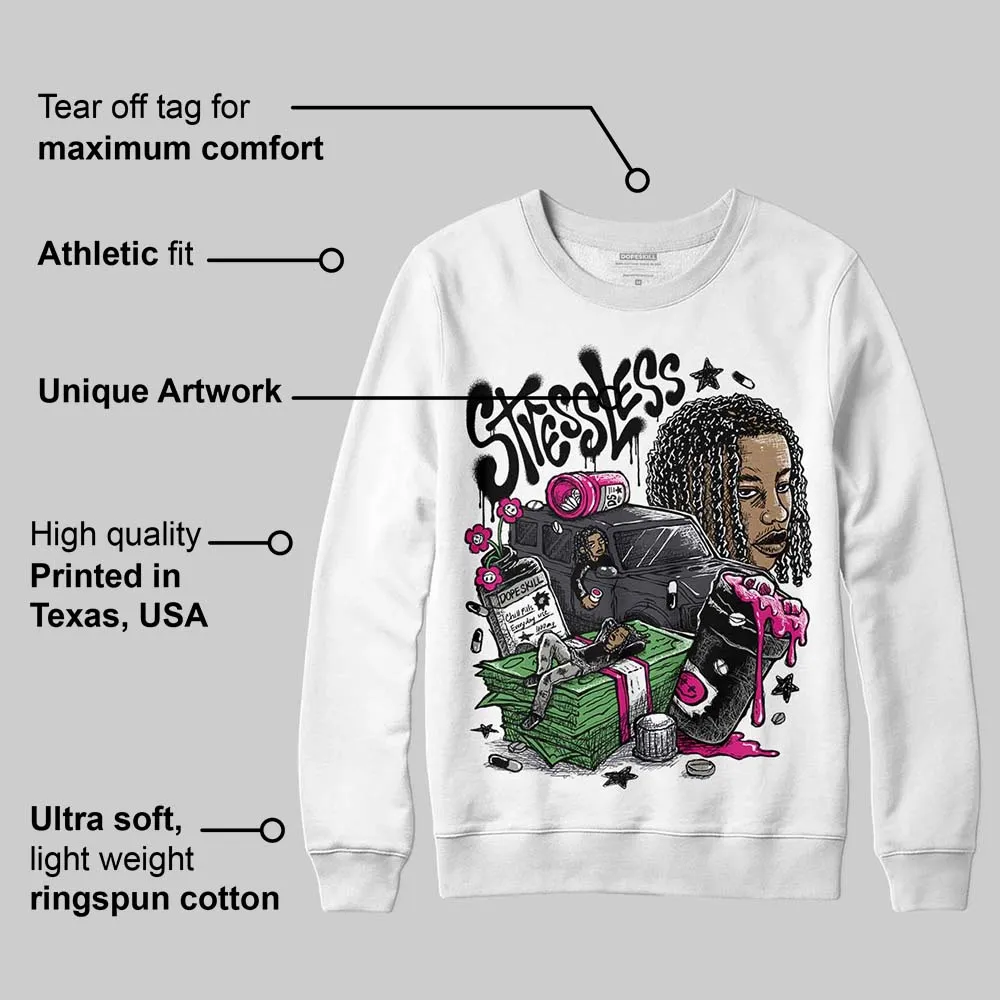 Black Cat 3s DopeSkill Sweatshirt Stressless Graphic sold by DopeSkill product image thumbnail 3