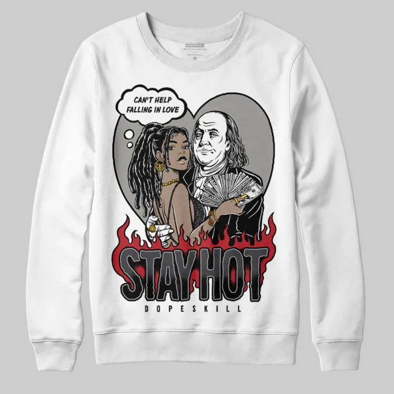 Black Cat 3s DopeSkill Sweatshirt Stay Hot Graphic sold by DopeSkill