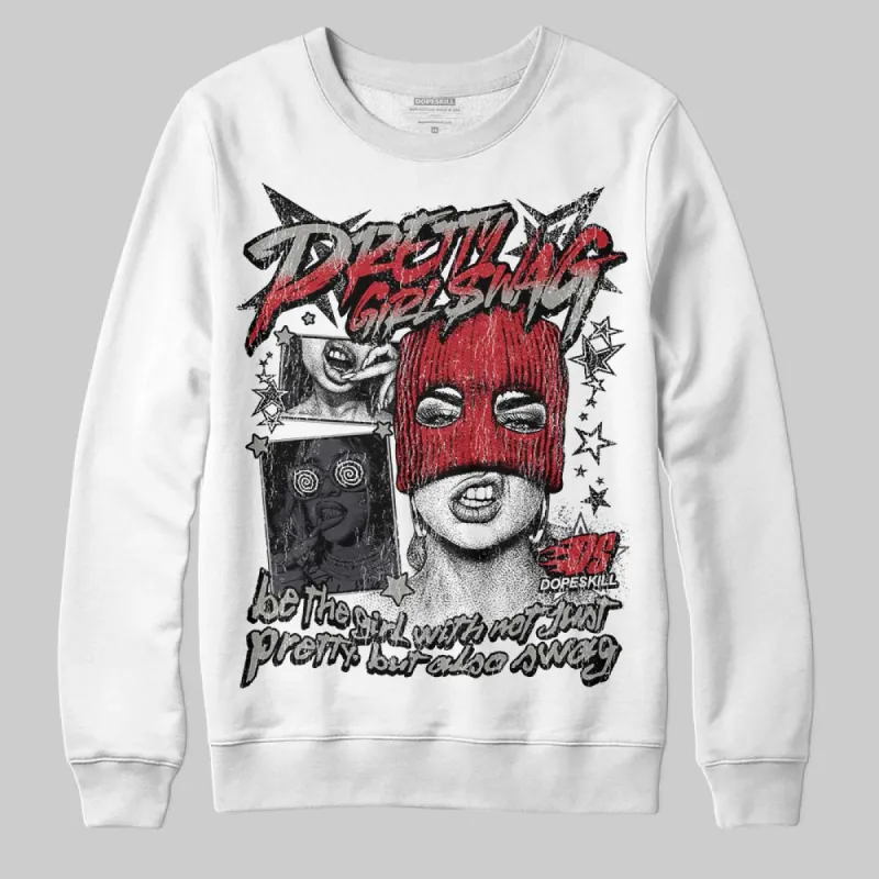 Black Cat 3s DopeSkill Sweatshirt Pretty Girl Swag Graphic made by DopeSkill