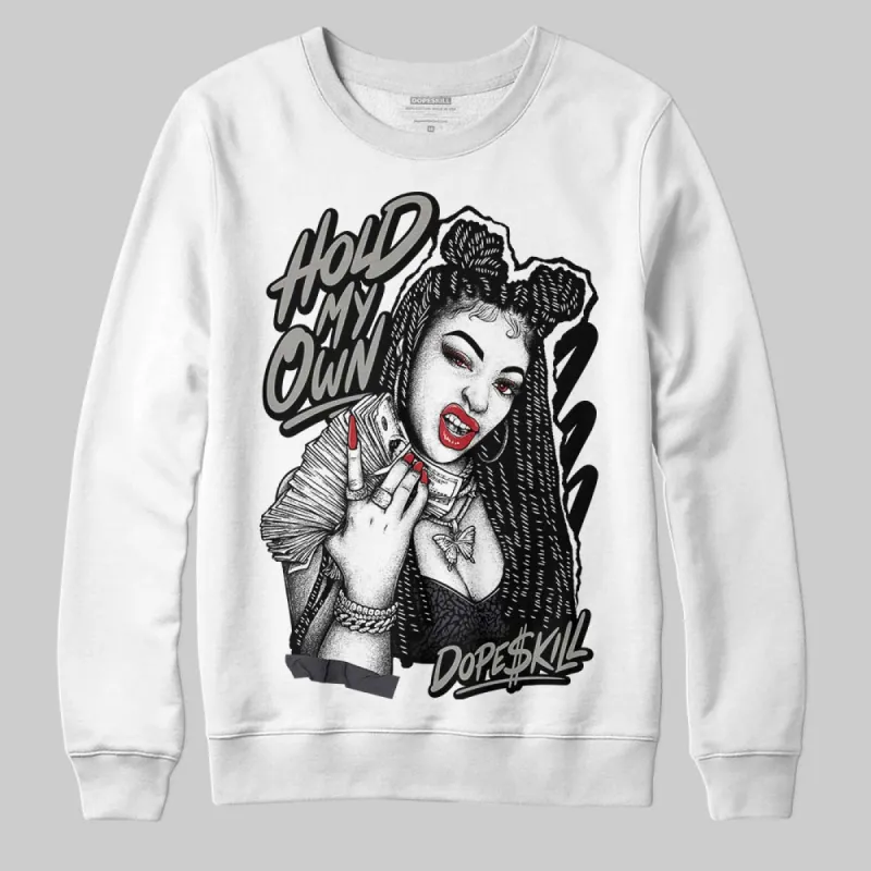 Black Cat 3s DopeSkill Sweatshirt New H.M.O Graphic sold by DopeSkill