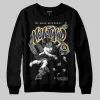 Black Cat 3s DopeSkill Sweatshirt Nevermind Graphic sold by DopeSkill