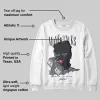 Black Cat 3s DopeSkill Sweatshirt Money Talks Graphic sold by DopeSkill