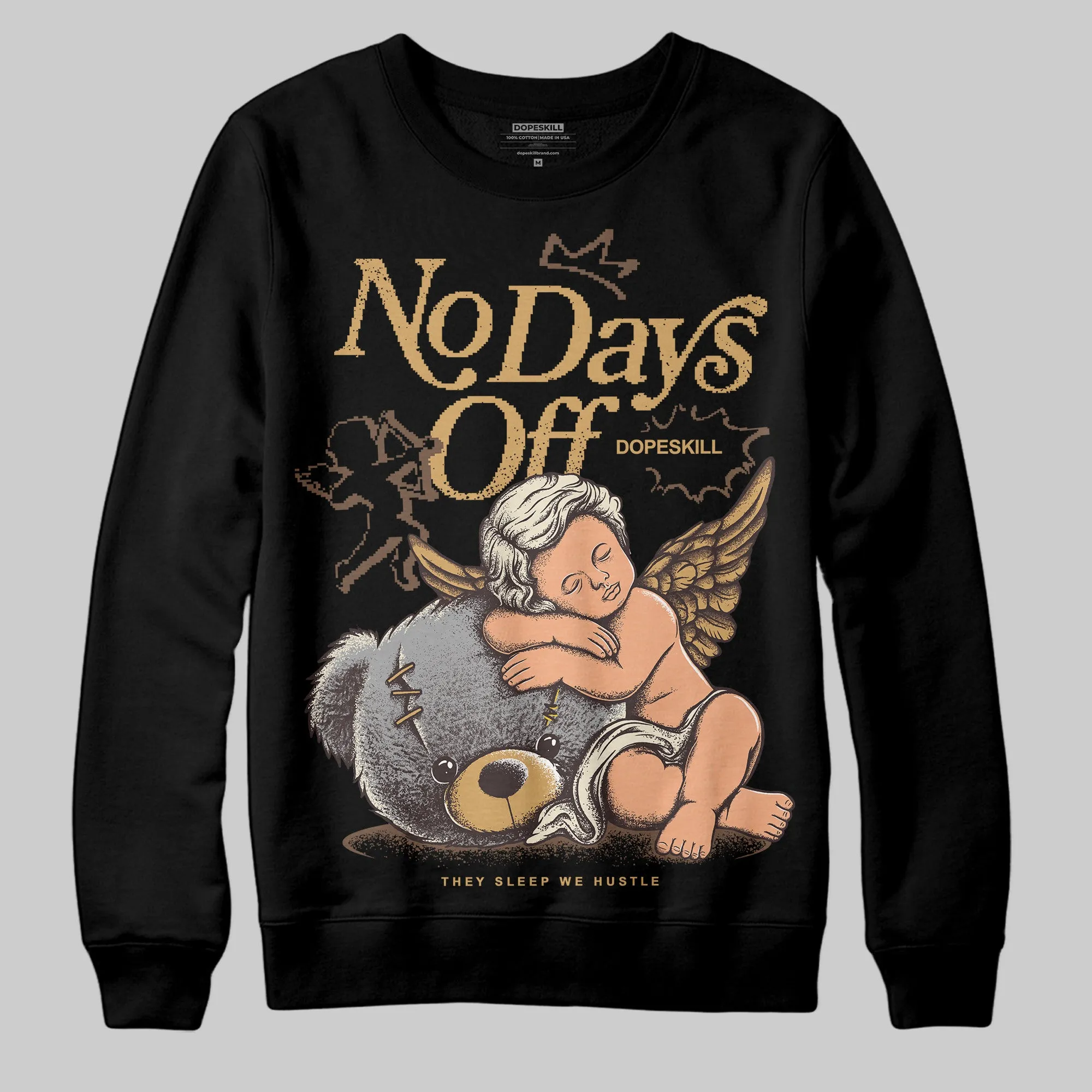 Earth 5s DopeSkill Sweatshirt New No Days Off Graphic sold by DopeSkill product image thumbnail 2