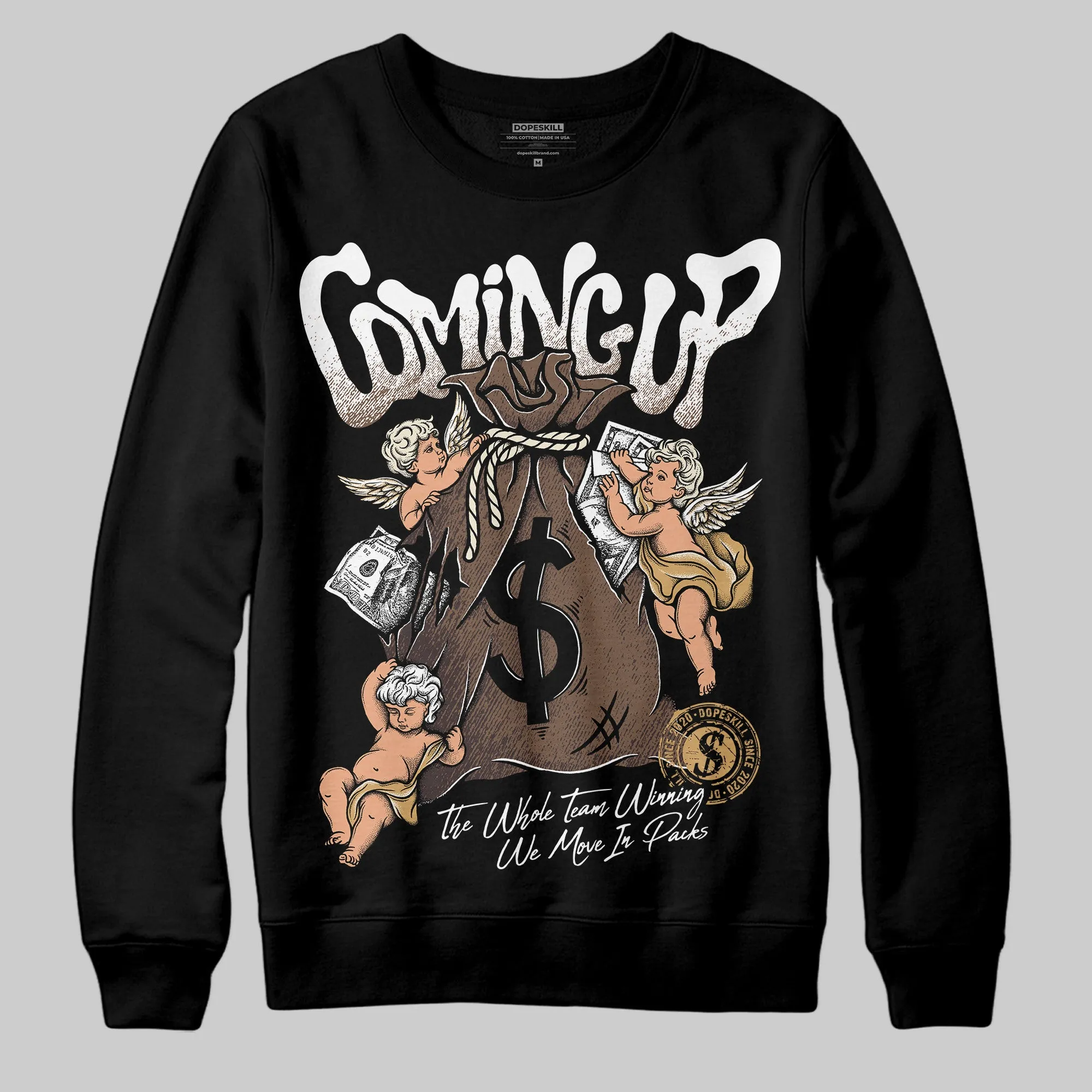 Earth 5s DopeSkill Sweatshirt Money Bag Coming Up Graphic sold by DopeSkill product image thumbnail 2