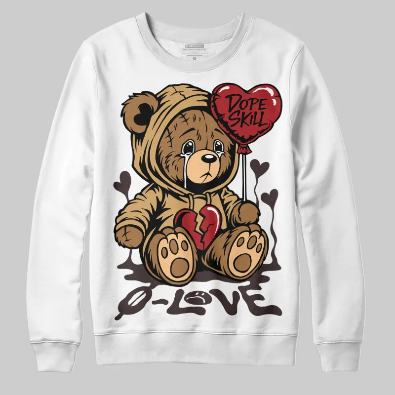 Earth 5s DopeSkill Sweatshirt Broken Bear Graphic sold by DopeSkill