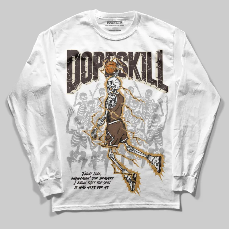 Earth 5s DopeSkill Long Sleeve T-Shirt Thunder Dunk Graphic sold by DopeSkill