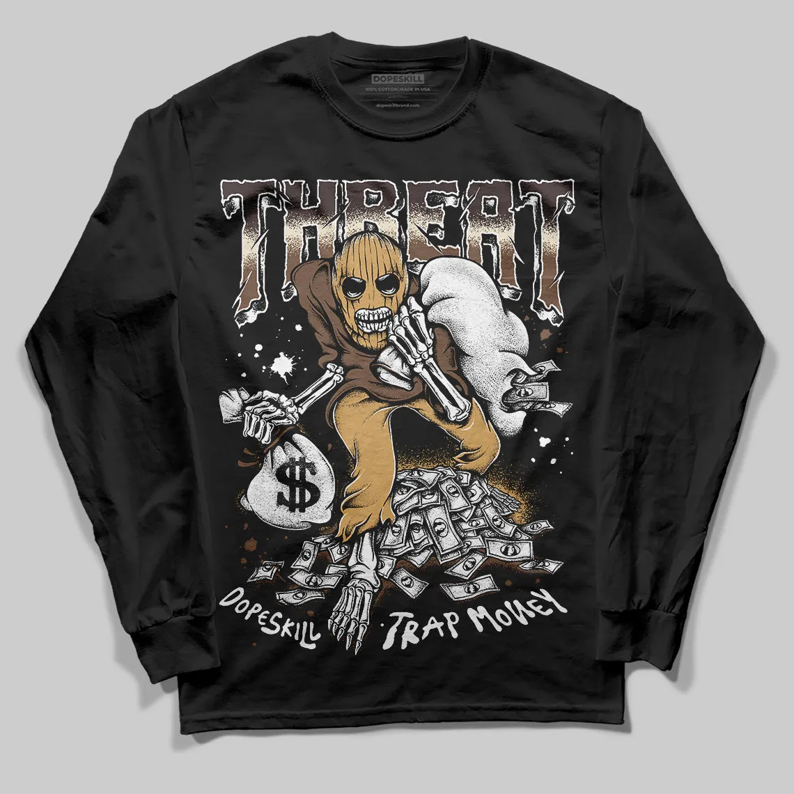 Earth 5s DopeSkill Long Sleeve T-Shirt Threat Graphic sold by DopeSkill product image thumbnail 2