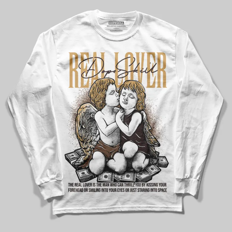 Earth 5s DopeSkill Long Sleeve T-Shirt Real Lover Graphic sold by DopeSkill