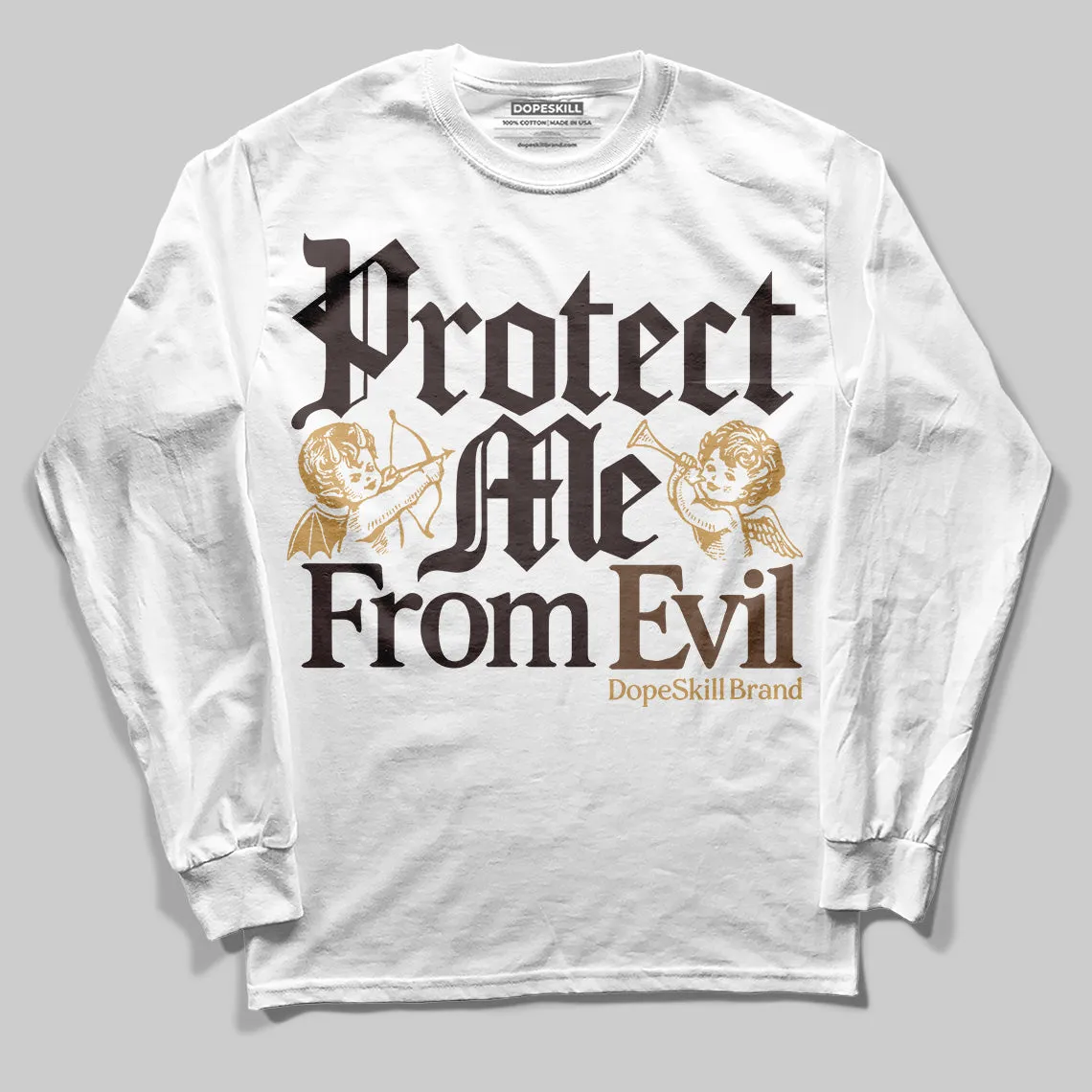 Earth 5s DopeSkill Long Sleeve T-Shirt Protect Me From Evil Graphic sold by DopeSkill