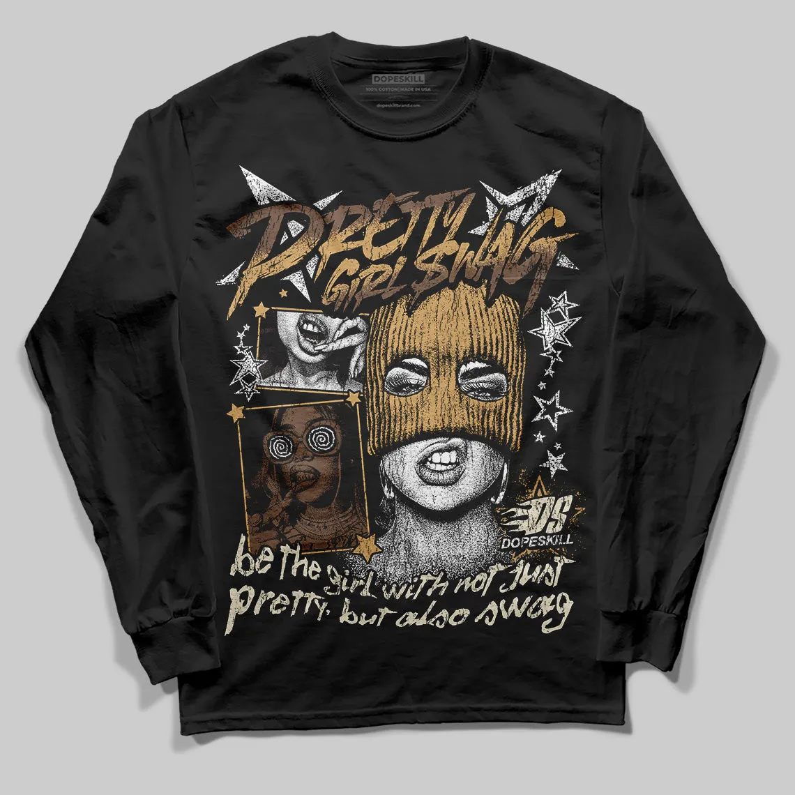 Earth 5s DopeSkill Long Sleeve T-Shirt Pretty Girl Swag Graphic sold by DopeSkill product image thumbnail 2