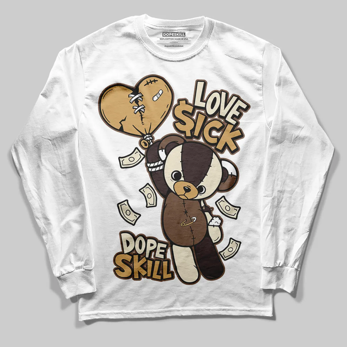 Earth 5s DopeSkill Long Sleeve T-Shirt Love Sick Graphic sold by DopeSkill