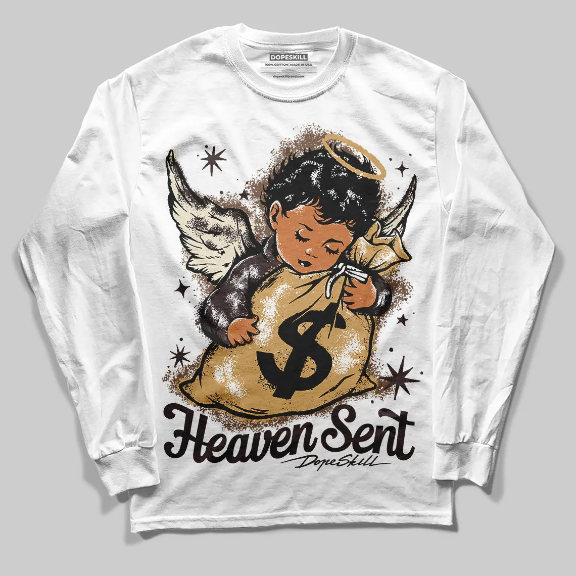 Earth 5s DopeSkill Long Sleeve T-Shirt Heaven Sent Graphic sold by DopeSkill