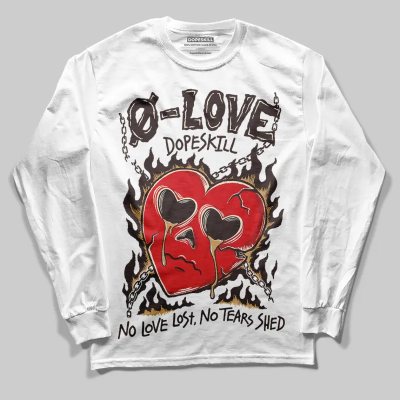 Earth 5s DopeSkill Long Sleeve T-Shirt Crying Heart Graphic sold by DopeSkill