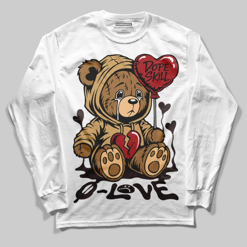 Earth 5s DopeSkill Long Sleeve T-Shirt Broken Bear Graphic sold by DopeSkill