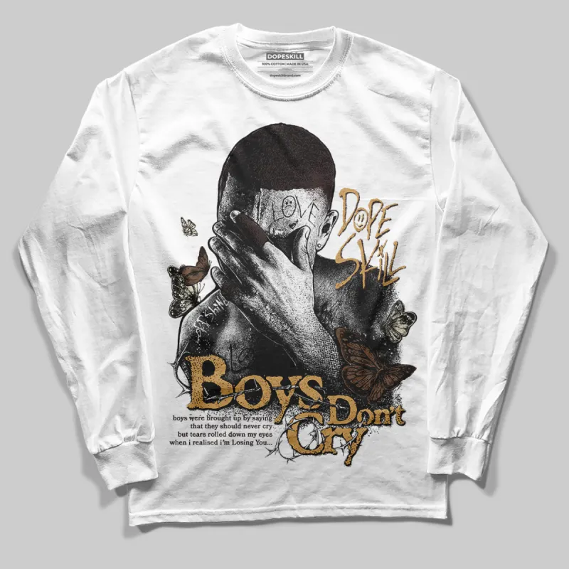 Earth 5s DopeSkill Long Sleeve T-Shirt Boys Don't Cry Graphic sold by DopeSkill