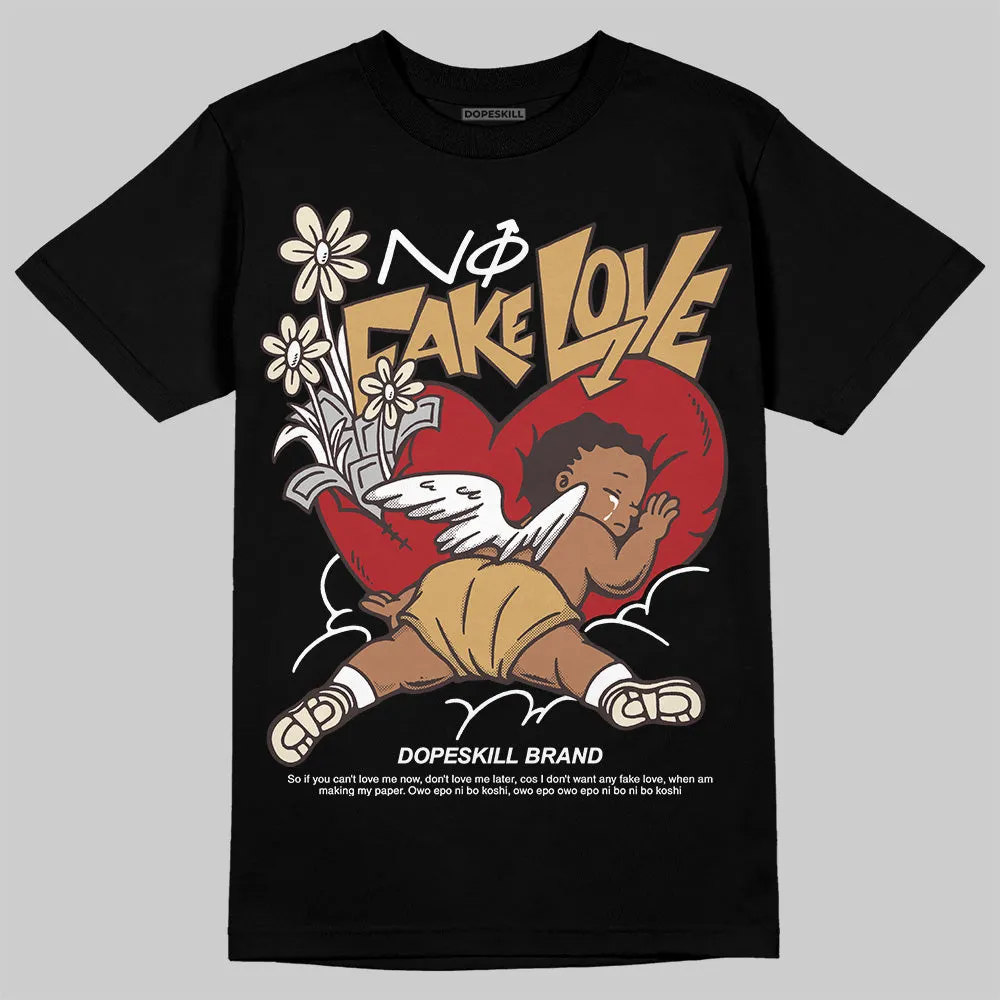 Earth 5s DopeSkill T-Shirt No Fake Love Graphic sold by DopeSkill product image thumbnail 2