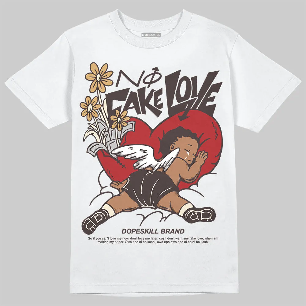 Earth 5s DopeSkill T-Shirt No Fake Love Graphic sold by DopeSkill