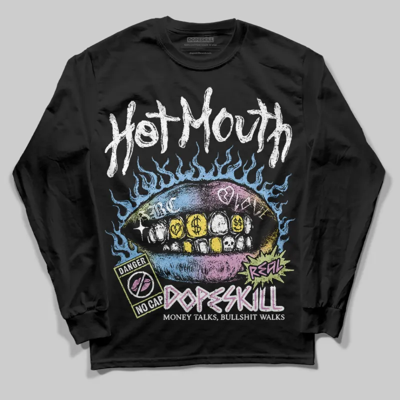 Year Of The Snake 5s DopeSkill Long Sleeve T-Shirt Hot Mouth Graphic sold by DopeSkill