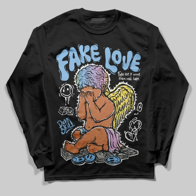 Year Of The Snake 5s DopeSkill Long Sleeve T-Shirt False Love Graphic sold by DopeSkill