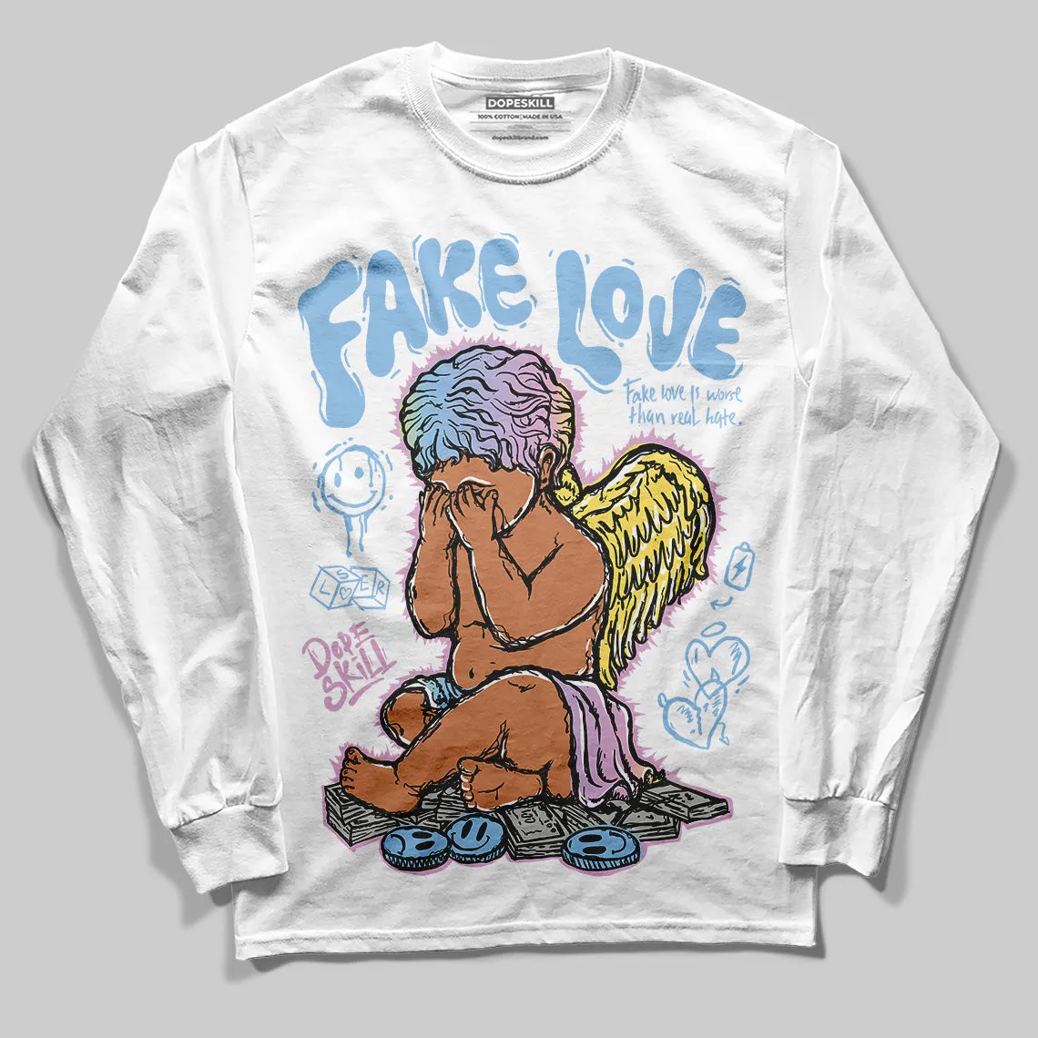 Year Of The Snake 5s DopeSkill Long Sleeve T-Shirt False Love Graphic sold by DopeSkill product image thumbnail 2