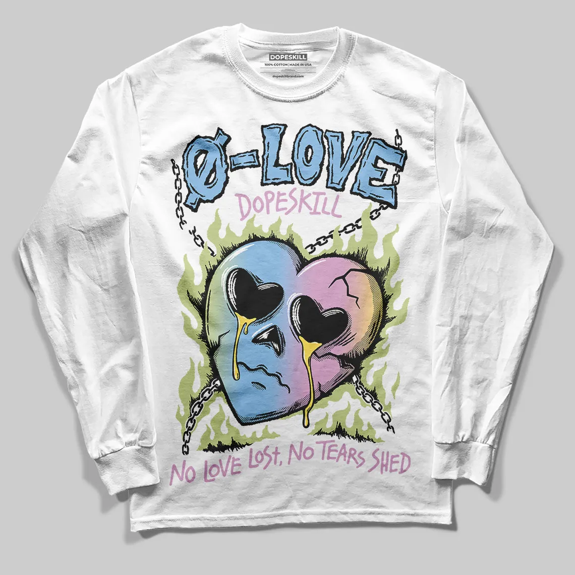 Year Of The Snake 5s DopeSkill Long Sleeve T-Shirt Crying Heart Graphic sold by DopeSkill product image thumbnail 2