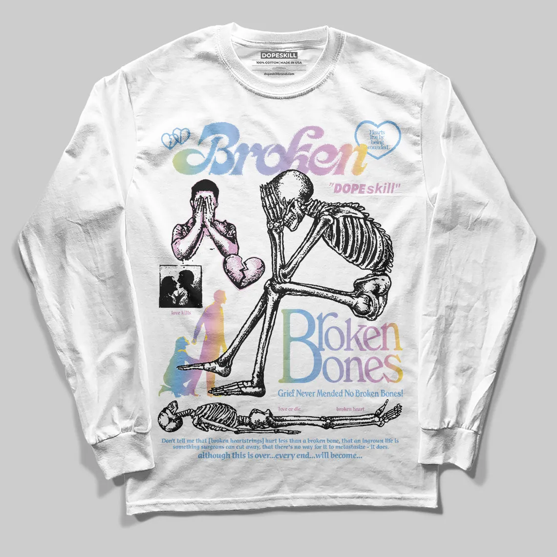 Year Of The Snake 5s DopeSkill Long Sleeve T-Shirt Broken Bones Graphic sold by DopeSkill product image thumbnail 2