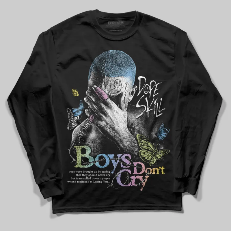 Year Of The Snake 5s DopeSkill Long Sleeve T-Shirt Boys Don't Cry Graphic sold by DopeSkill