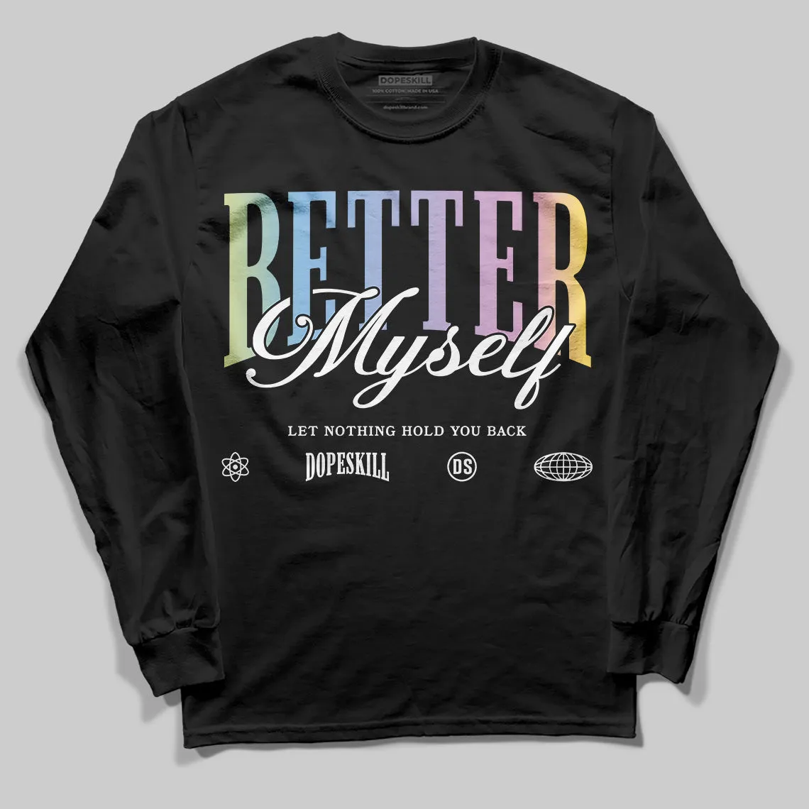 Year Of The Snake 5s DopeSkill Long Sleeve T-Shirt Better Myself Graphic sold by DopeSkill