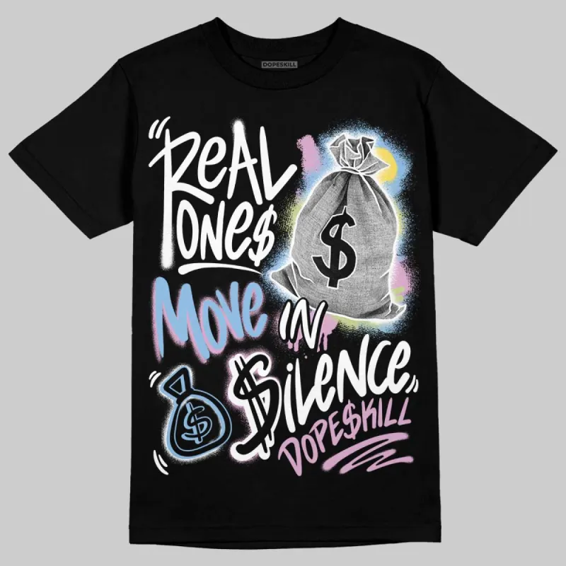 Year Of The Snake 5s DopeSkill T-Shirt Real Ones Move In Silence Graphic sold by DopeSkill