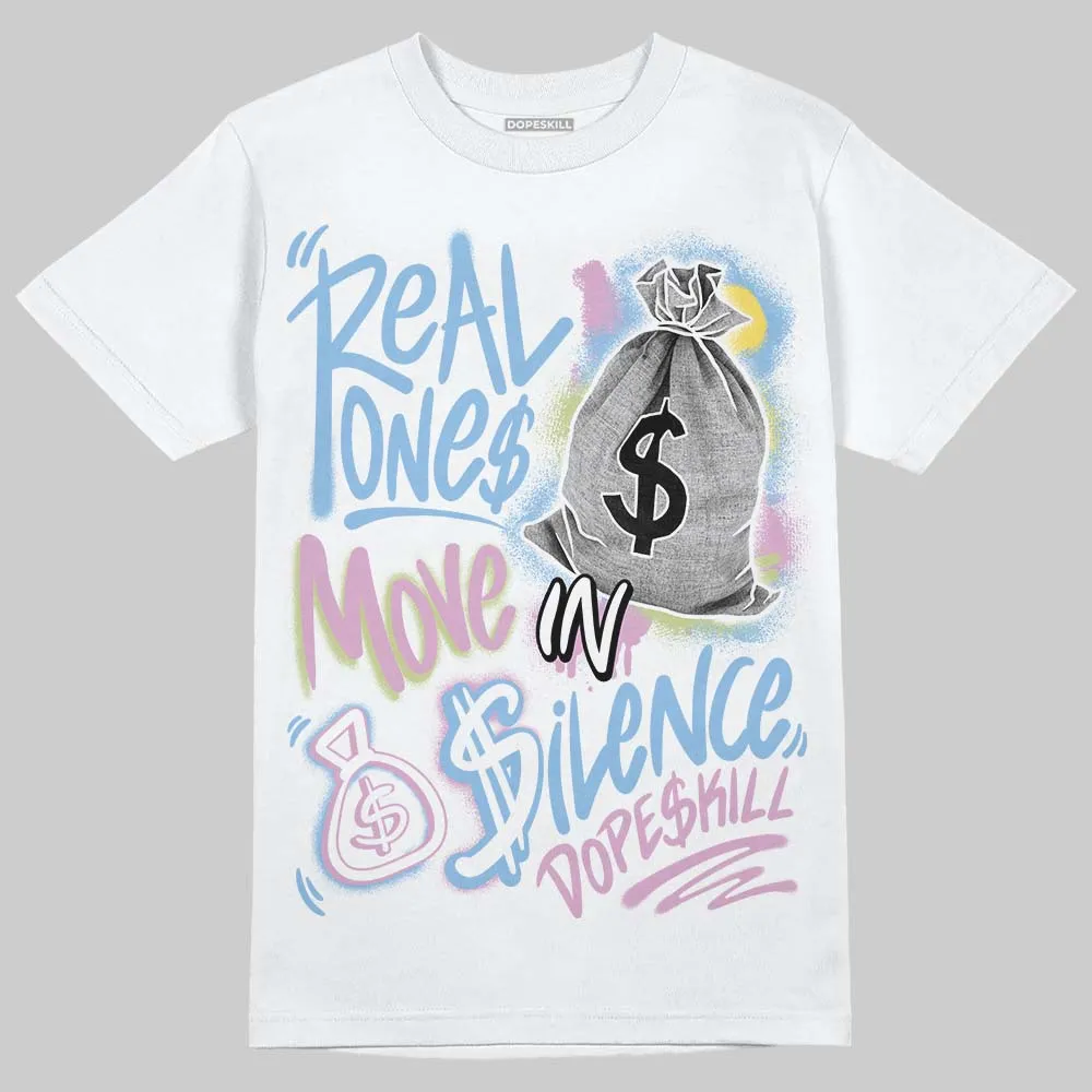 Year Of The Snake 5s DopeSkill T-Shirt Real Ones Move In Silence Graphic sold by DopeSkill product image thumbnail 2