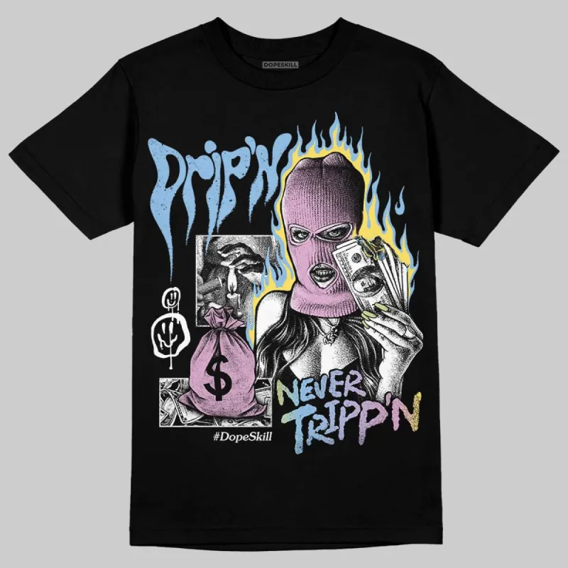 Year Of The Snake 5s DopeSkill T-Shirt Drip'n Never Tripp'n Graphic sold by DopeSkill