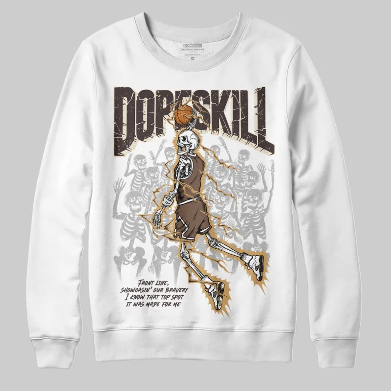 Earth 5s DopeSkill Sweatshirt Thunder Dunk Graphic sold by DopeSkill