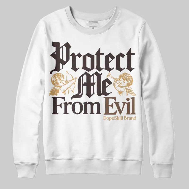 Earth 5s DopeSkill Sweatshirt Protect Me From Evil Graphic sold by DopeSkill