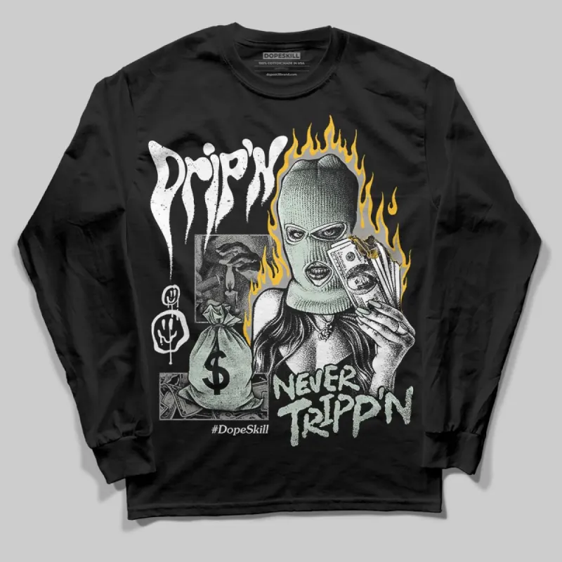 Year Of The Snake 1s DopeSkill Long Sleeve T-Shirt Drip'n Never Tripp'n Graphic sold by DopeSkill